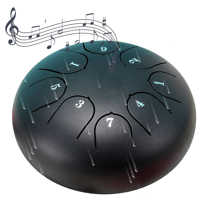 Tambour de pluie comme instrument de jardin