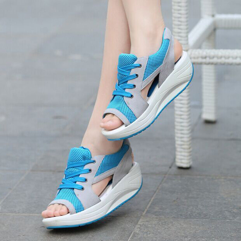 Gluschwein - Sportliche Freizeitschuhe für Damen mit dicker Sohle