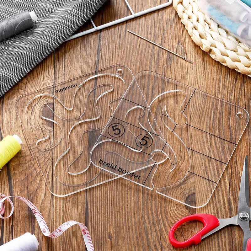 Gluschwein - Domestic Acrylic Sewing Ruler