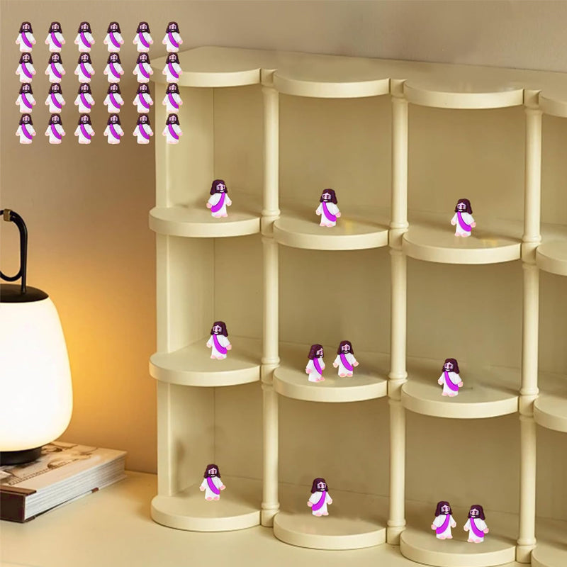 Gluschwein - Mini Jesus Figur Ostern Dekorationen