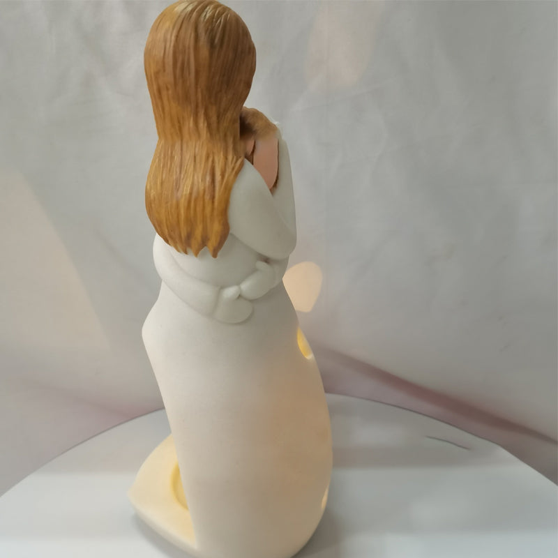 Gluschwein - Muttertags-Menora-Statue mit LED