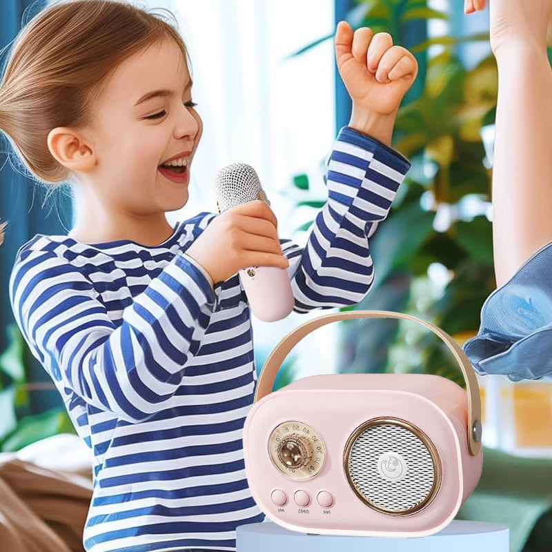 Haut-parleur Bluetooth portable avec microphone sans fil