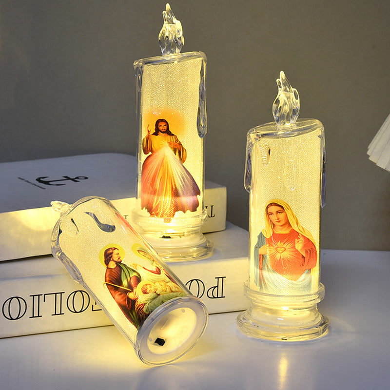 Velas de oración LED sin llama