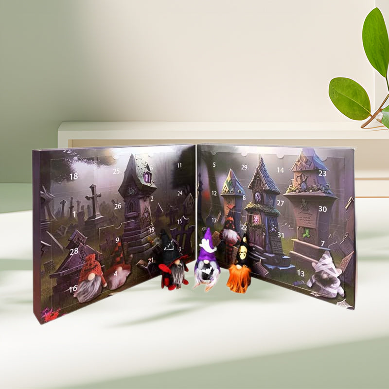 Calendrier de l'Avent Gnome d'Halloween 2024