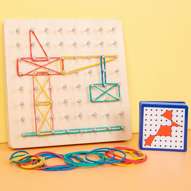 Gluschwein - Geoboard aus Holz