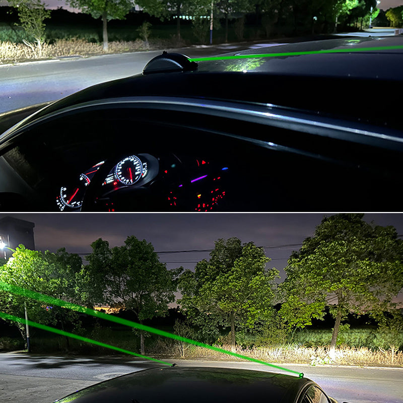 Gluschwein - Am Fahrzeug montiertes Laserlicht