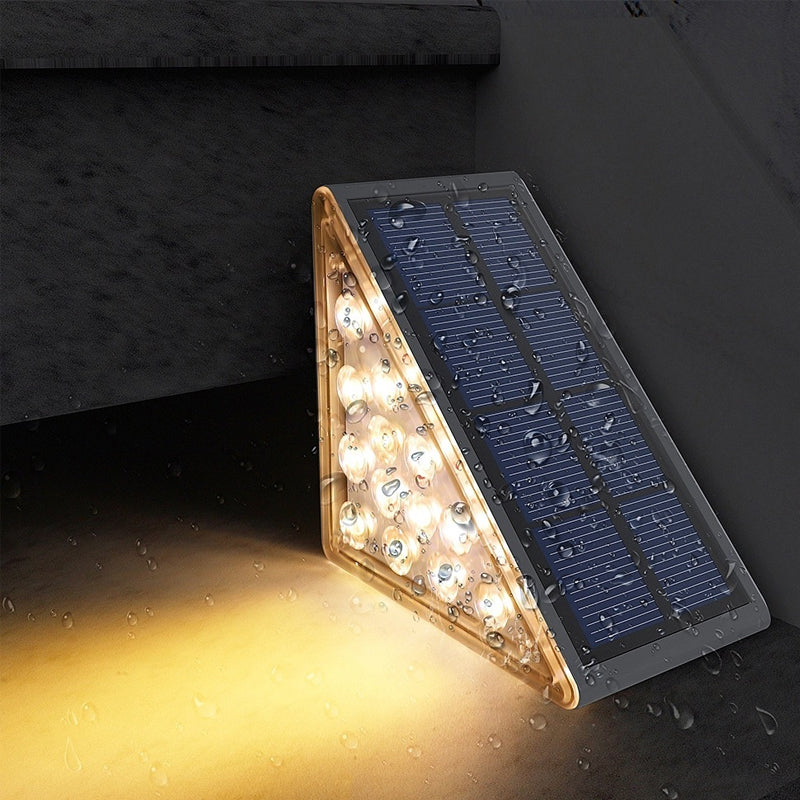 Gluschwein - Wasserdichte LED-Solar-Stufenleuchten