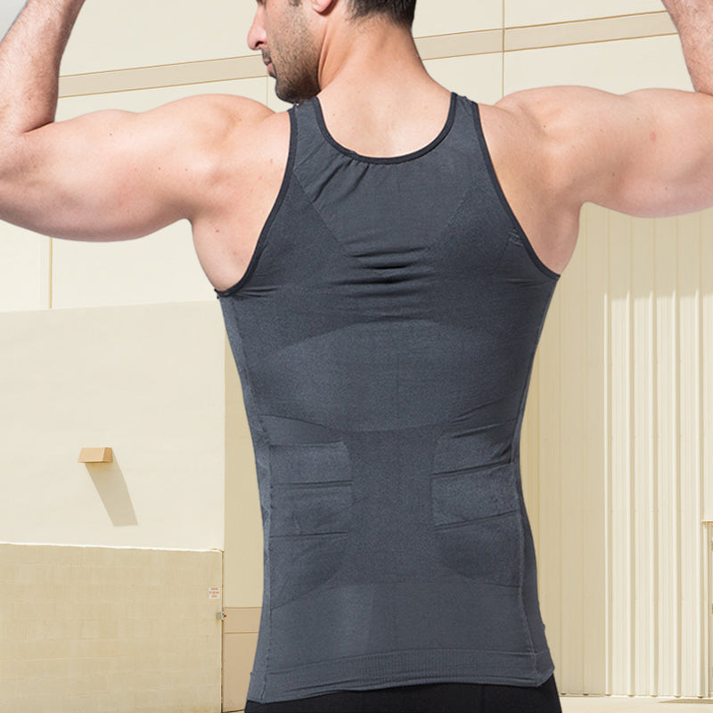 Gluschwein - Eng anliegendes Bauch-Tank-Top für Männer