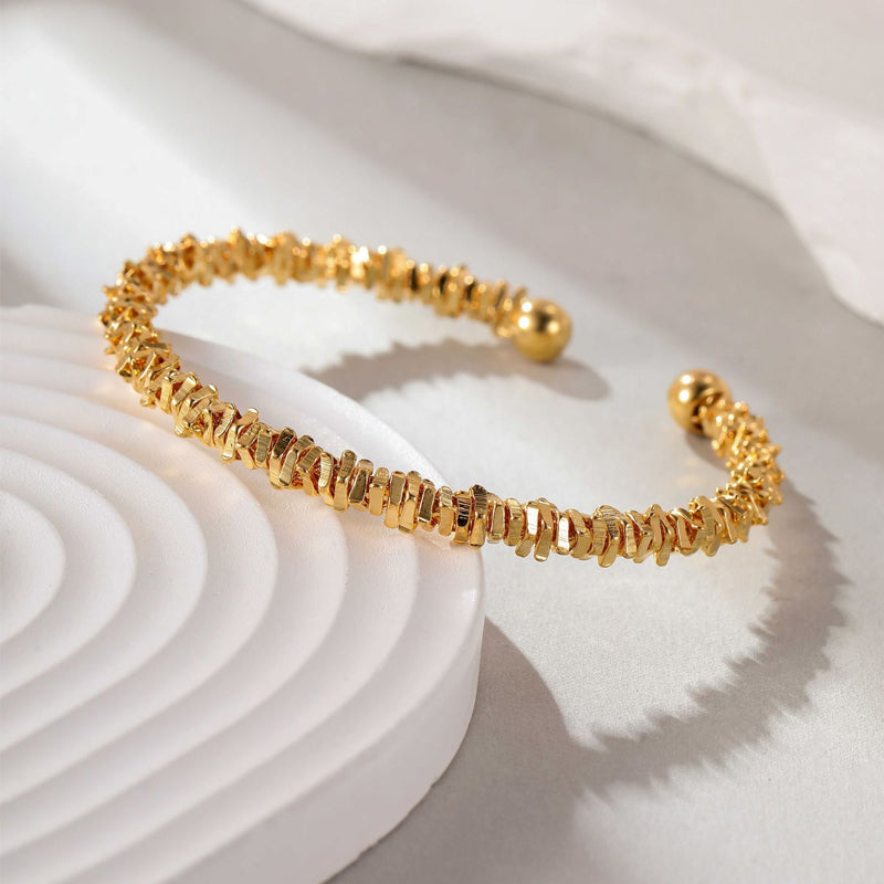 Gluschwein - Twist-Manschettenarmband