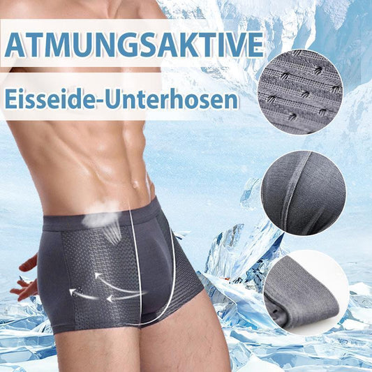 Gluschwein - Atmungsaktive Eisseide-Unterhosen Herren Wabenlüftungsdesign
