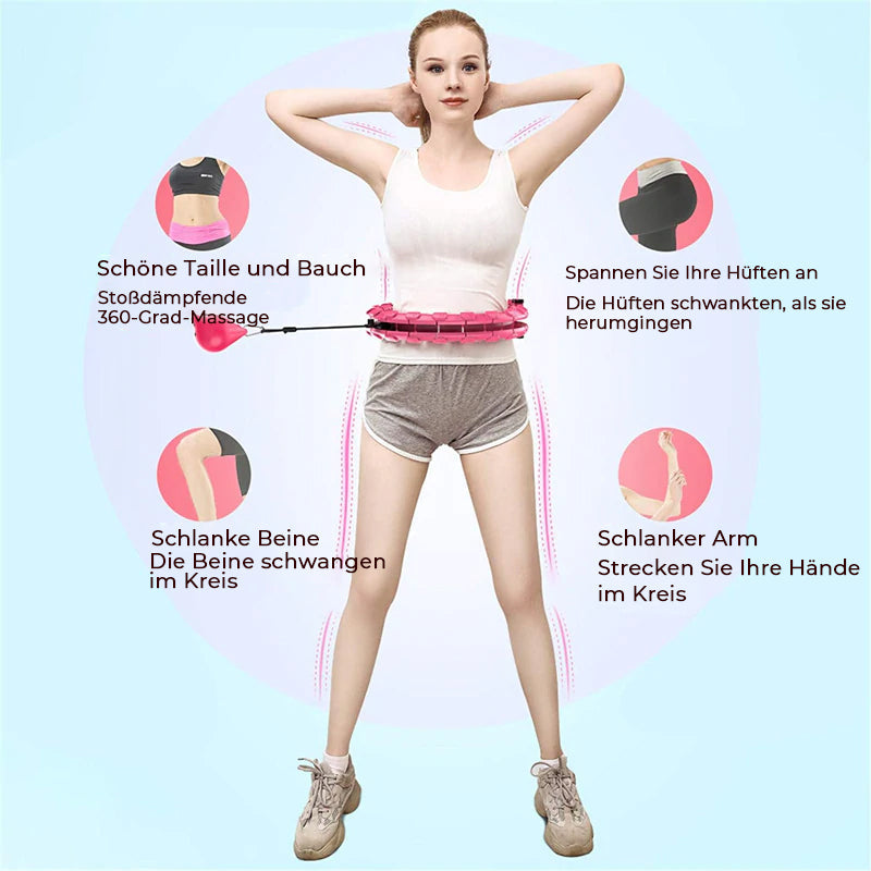 Gluschwein - Abnehmbarer Spleiß Fitness Hula-Hoop