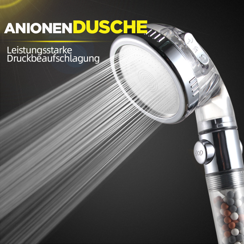 Gluschwein - 3-Modus-Hochdruck-Ionenfiltration Wassersparender Duschkopf