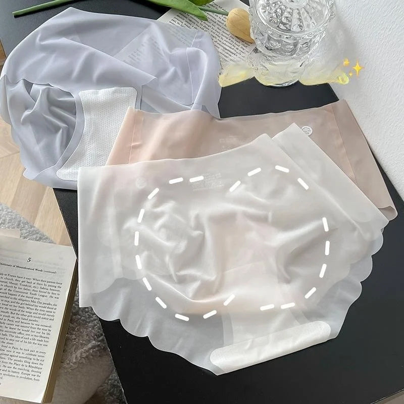 Gluschwein - Eisseiden-No-Trace-Höschen für Damen