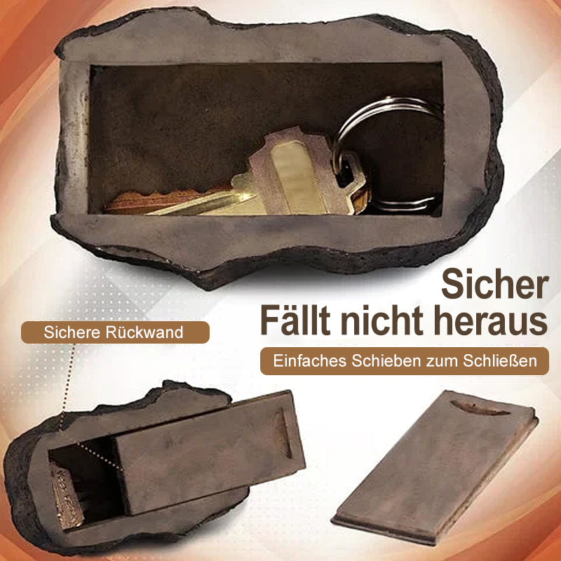 Gluschwein - Kreativer Schlüsselkasten in Steinform