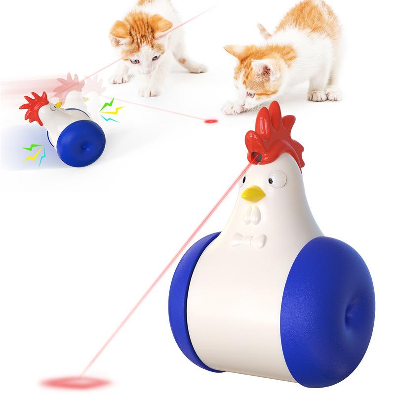 Gluschwein - Küken Laser Katzenspielzeug Blau