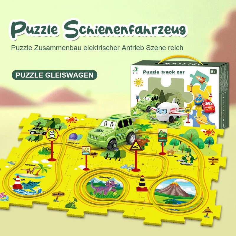 Gluschwein - Puzzle Spielzeugauto