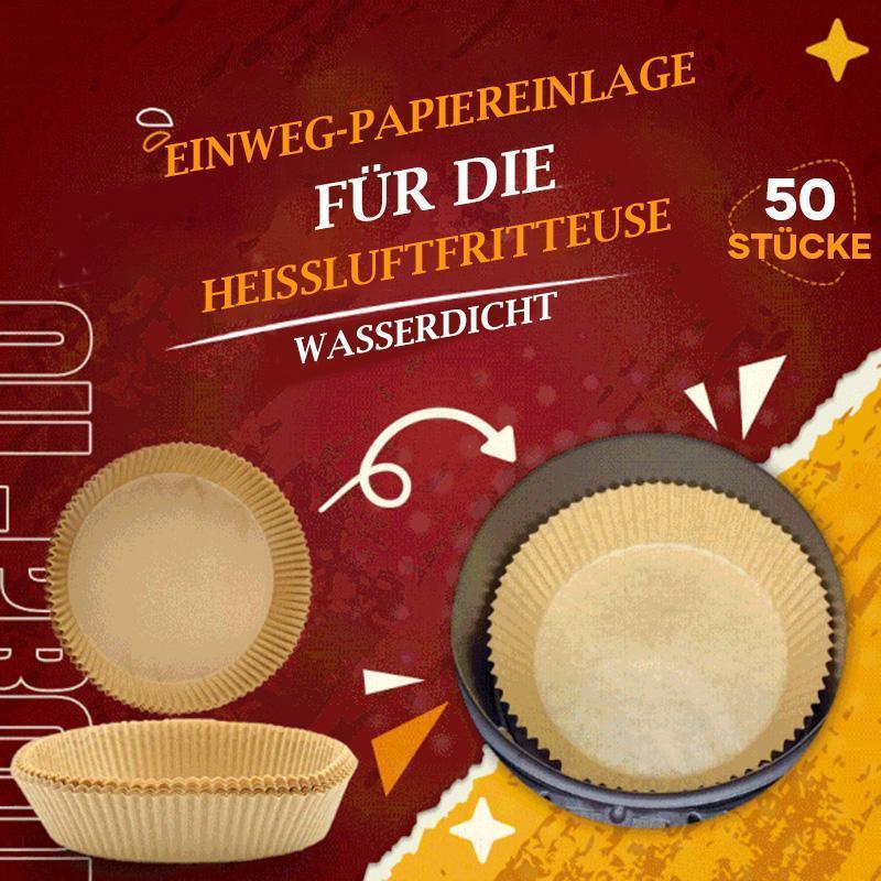Gluschwein - Heißluftfritteuse Einweg-Papiereinlage(50 Stück)