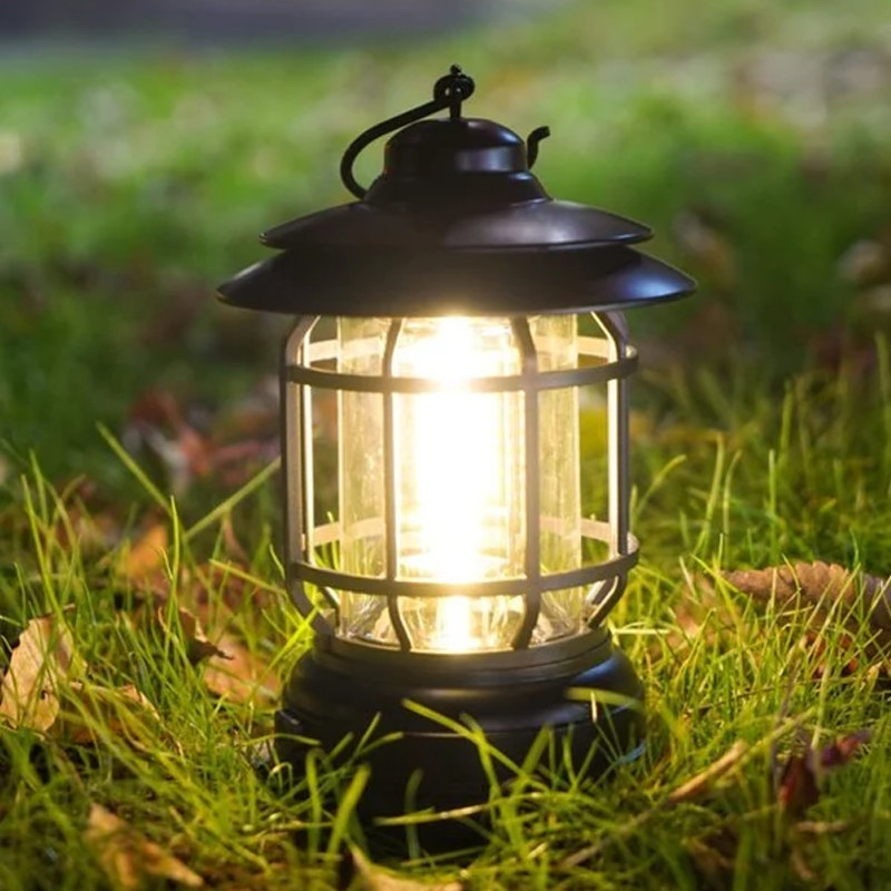 Gluschwein - Tragbare Retro Camping Lampe