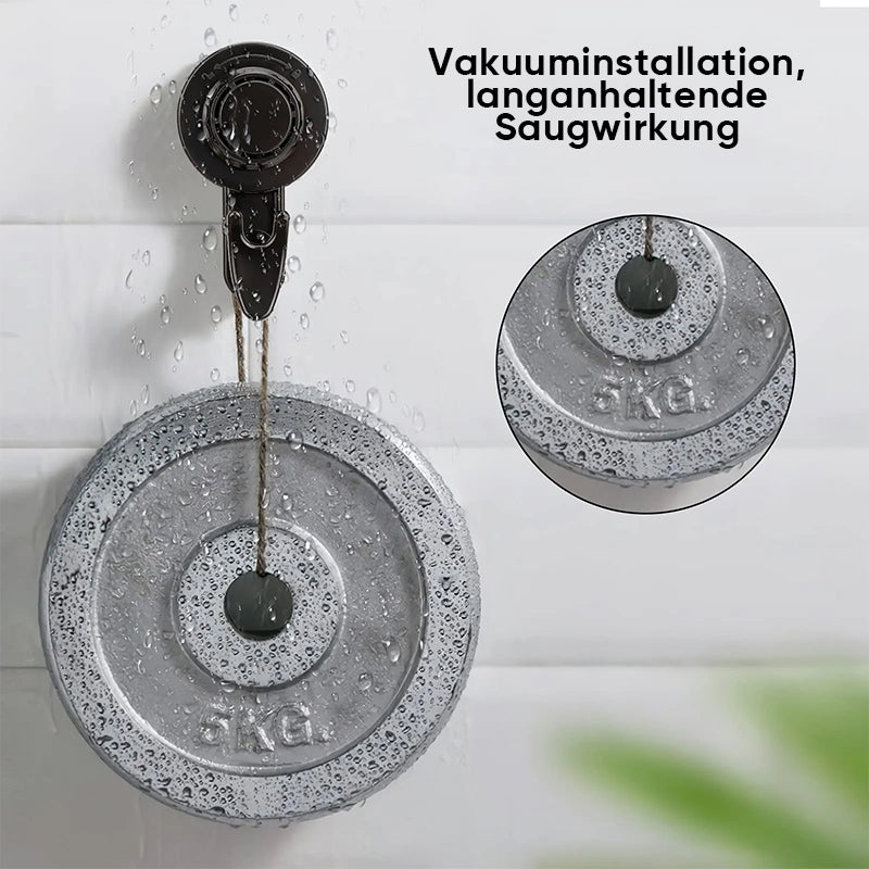 Gluschwein - Rotierende Saugnapf Haken