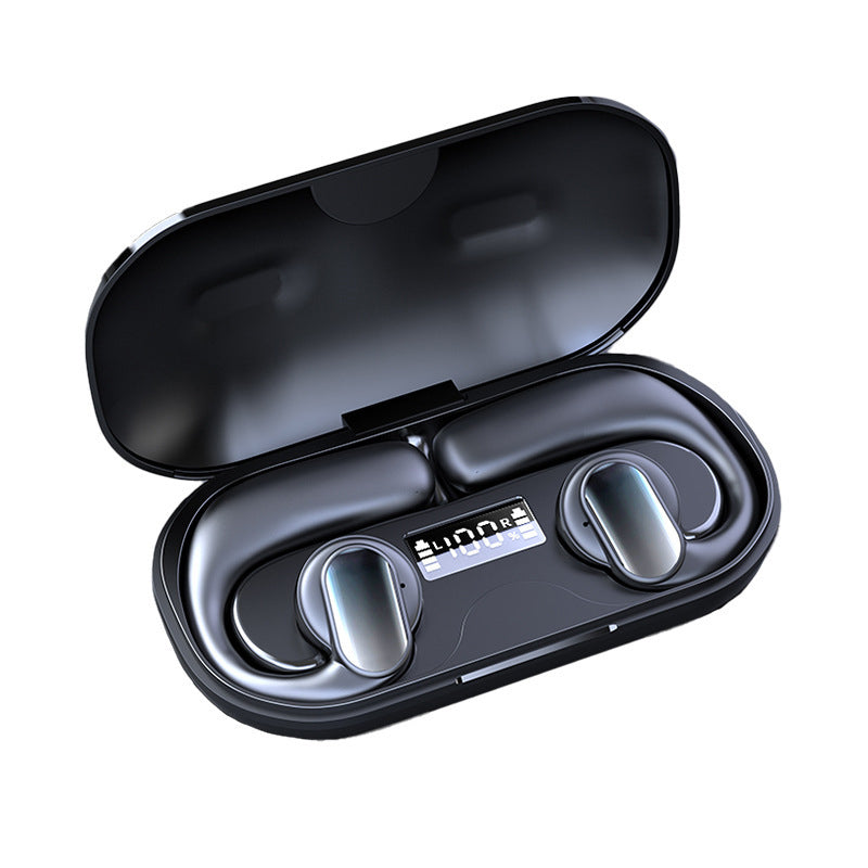 Gluschwein - TWS wireless bone conduction digital Bluetooth earbuds black