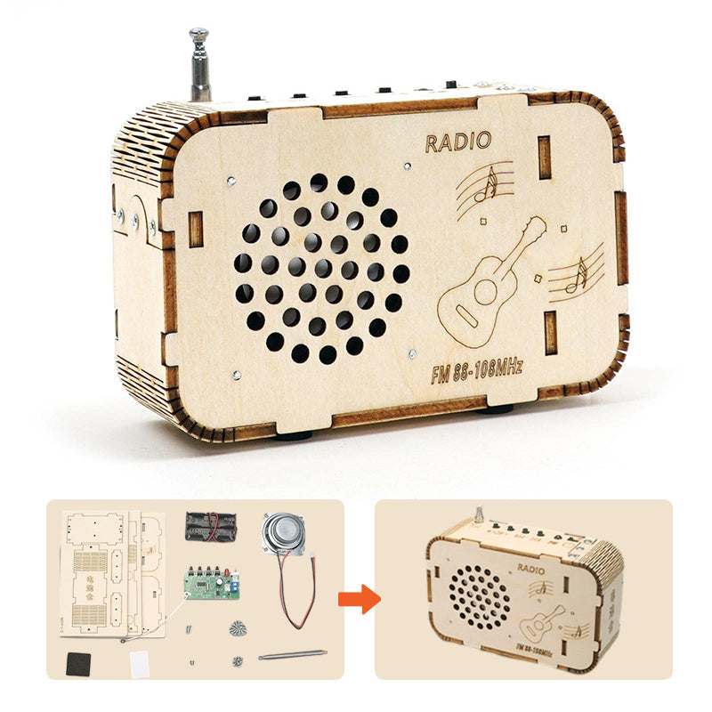Gluschwein - Kinder-Bastelradio-Modell