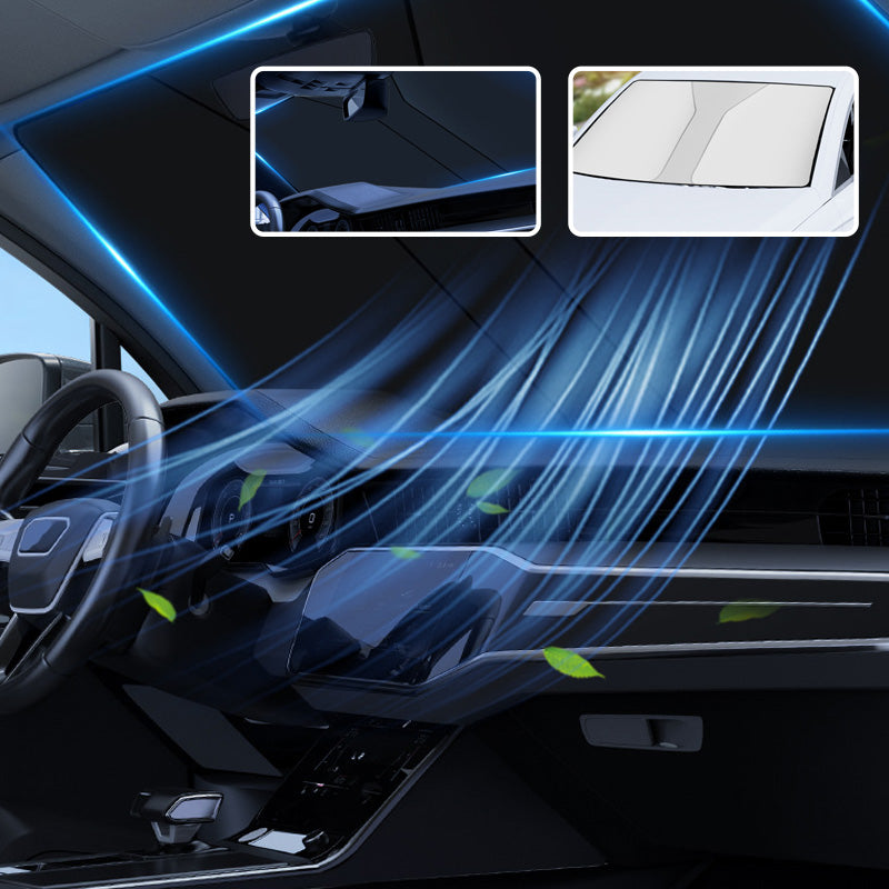 Gluschwein - Windshield Sunshade Foldable Sun Shield
