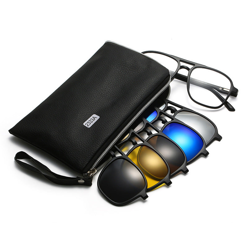 Gluschwein - Magnetisch polarisierte 3-in-1-Sonnenbrille