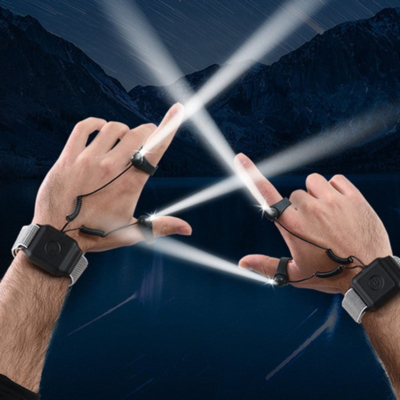 Gluschwein - Outdoor-Hochleistungs-Finger-Taschenlampe