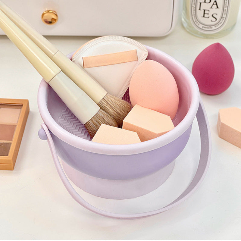 Gluschwein - 3-in-1-Reinigungsschüssel für Make-up-Pinsel