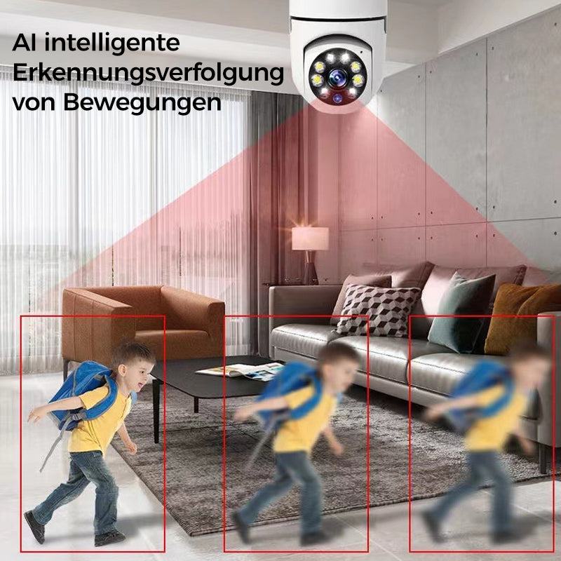 Gluschwein - Drahtlose WLAN-Überwachungskamera mit Glühbirne