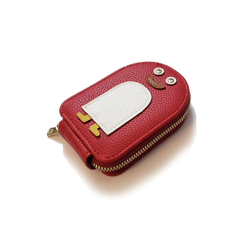 1+1 GRATUIT | Porte-cartes de crédit PinguWallet™ en PU Motif Pingouins mignons