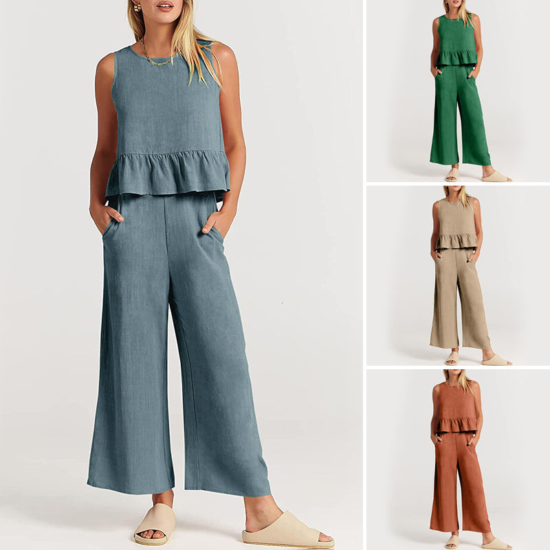 Gluschwein - Zweiteilige Sommer-Outfits – Lounge-Set mit Taschen