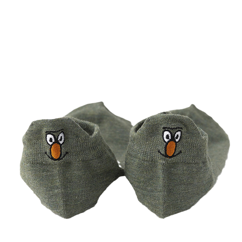 Gluschwein - Crew-Socken mit Sesamstraße-Stickerei (10 Paar)