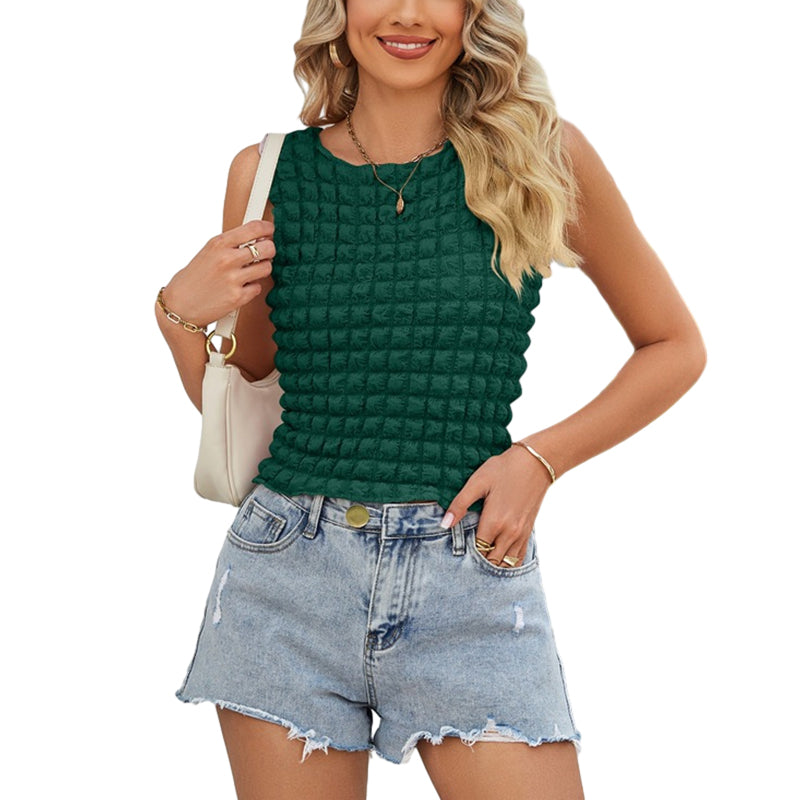 Gluschwein - Damen-Popcorn-Crop-Tops, Ausgeh-Tanktops