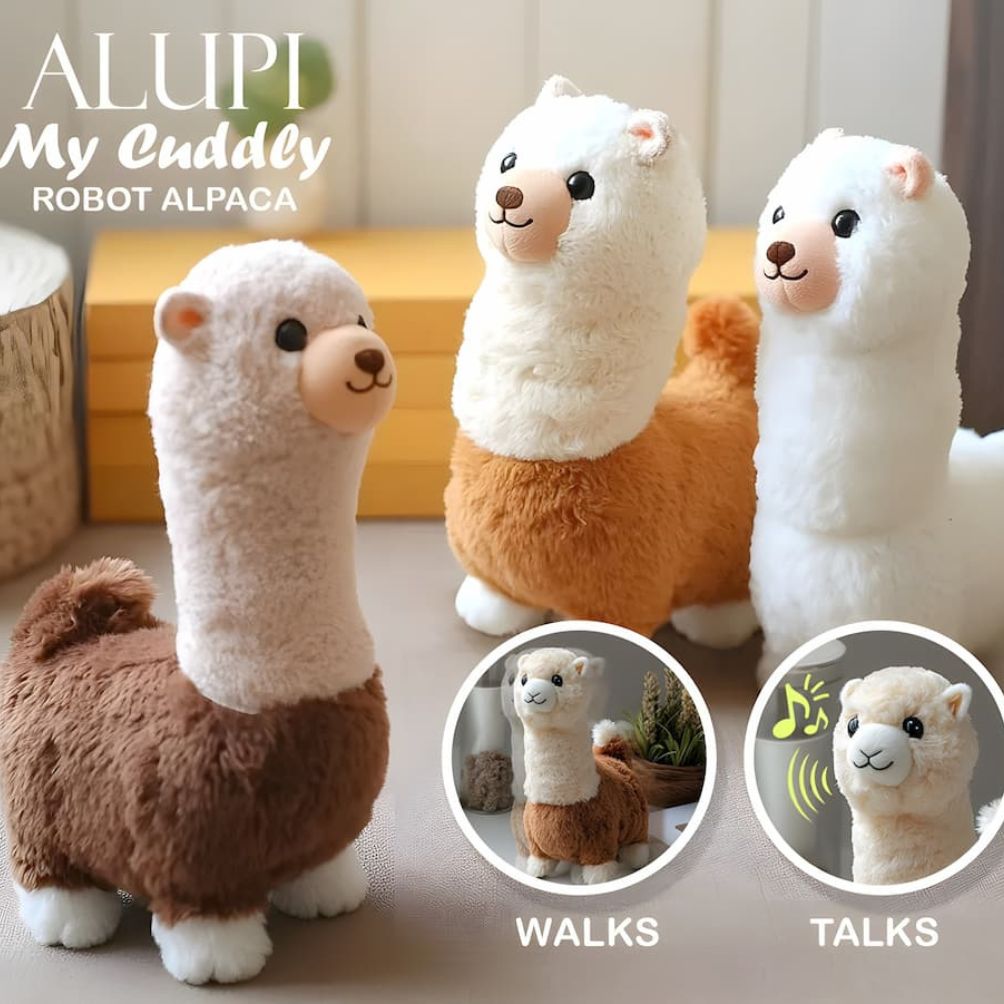Alupi - Mi adorable alpaca robot