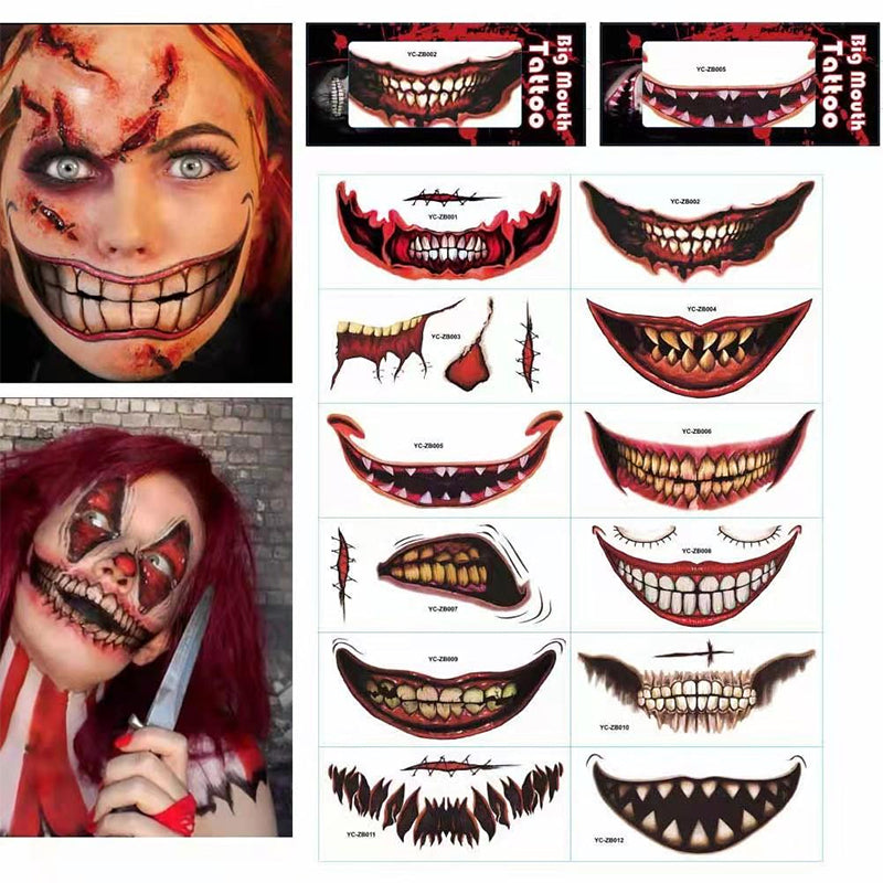 Gluschwein - đFRĂHE HALLOWEEN-AKTIONđGruseliges TemporĂ€res Halloween-Tattoo