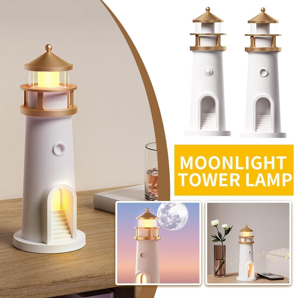 LightHouseLamp - con proyección de la luna