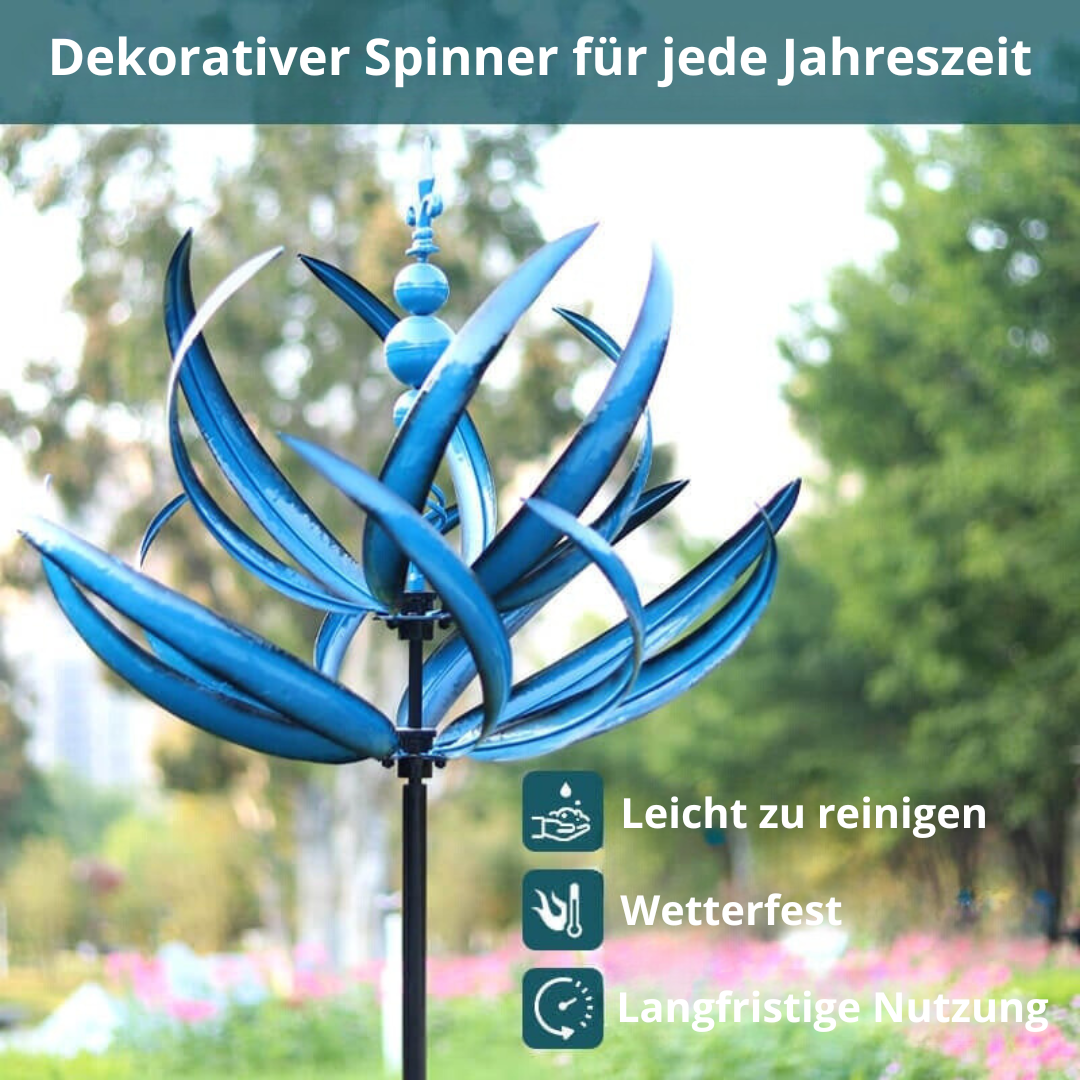 LotusSpinner | Girouette pour le jardin