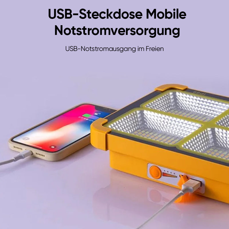 Gluschwein - Tragbare Solar-Außenleuchte