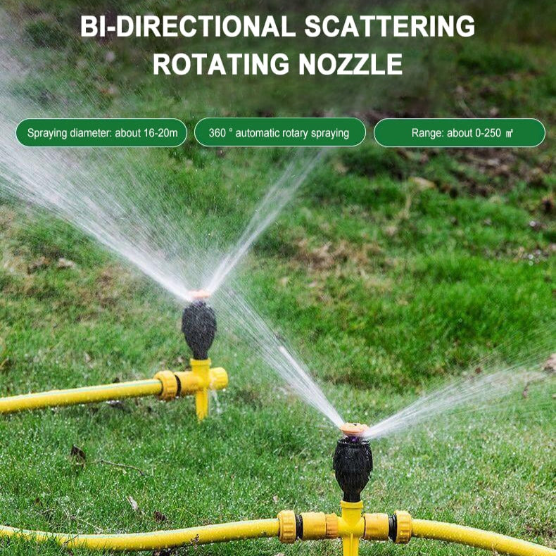 1+1 GRATUIT | Arroseur de jardin réglable à 360° – Irrigation réglable