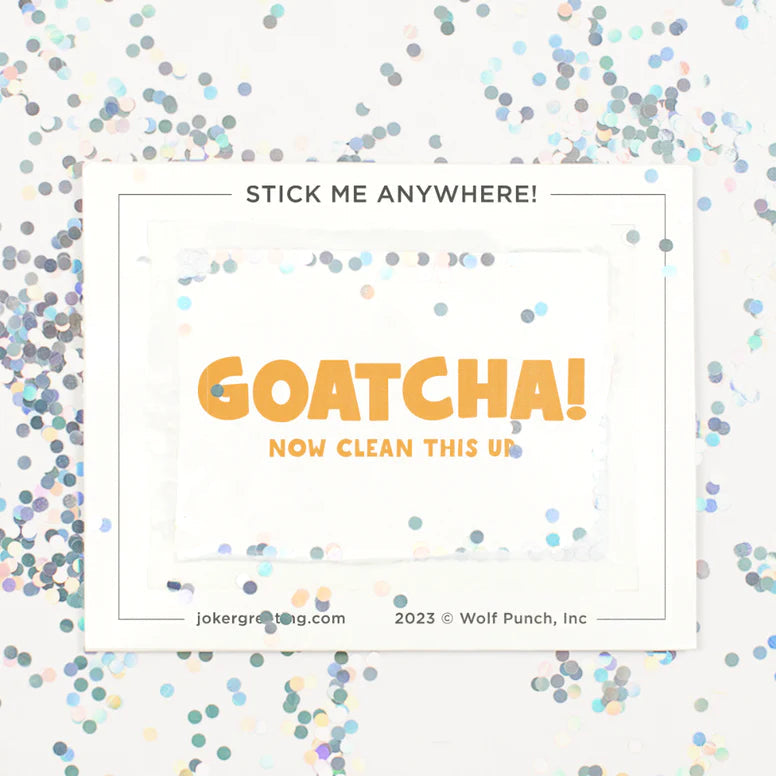 Gluschwein - Intermittierende Ziegen-Glitzerfalle