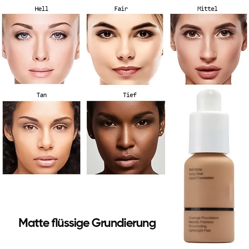 Gluschwein - Weiche Matte flüssige Foundation