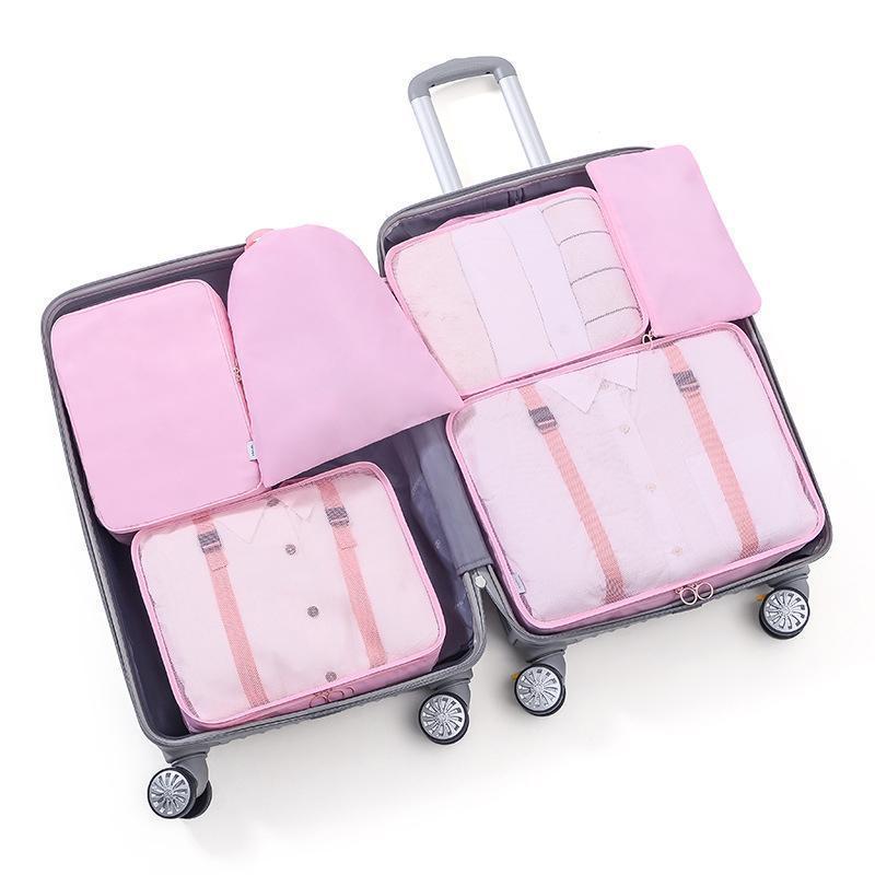 Gluschwein - Packtaschen Reisetasche im Koffer Rosa