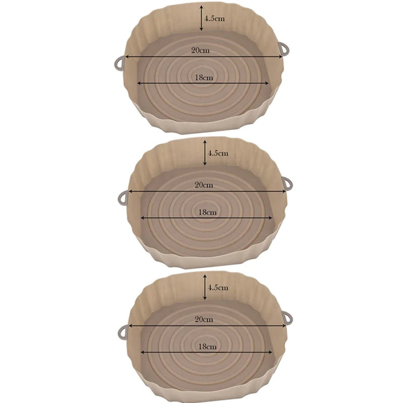 Gluschwein - Permanent Silicone Trays for Air Fryer