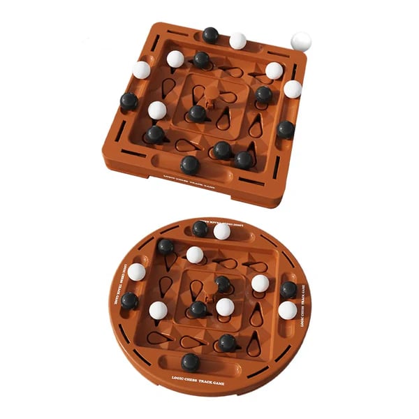 Juego de mesa educativo de lógica orbital.
