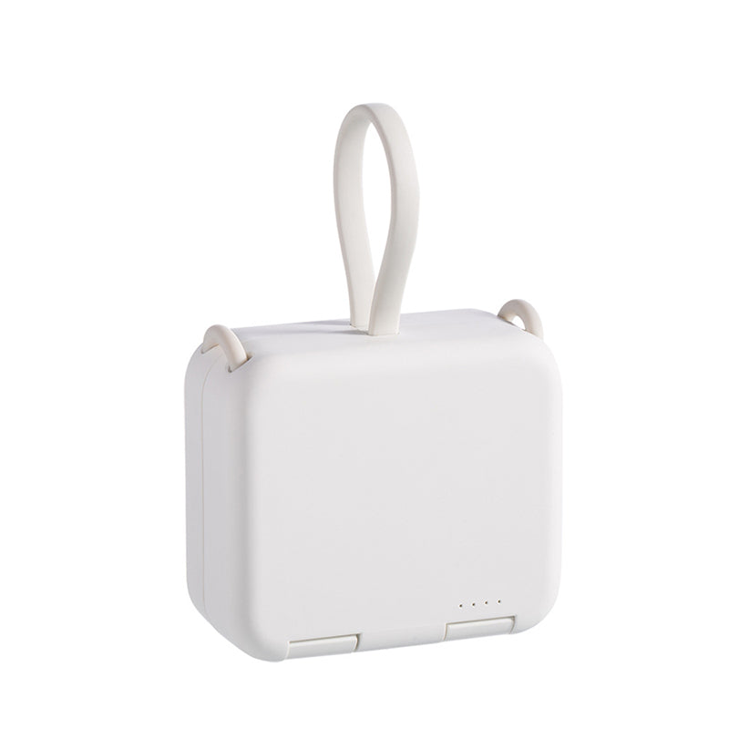 Gluschwein - Multifunktionale Mini-Wireless-Powerbank Weiss