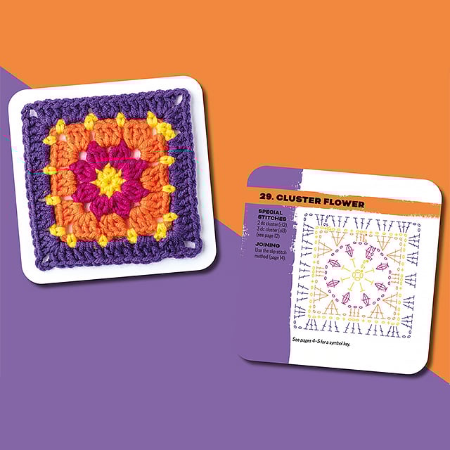 50 cartes au crochet à assortir