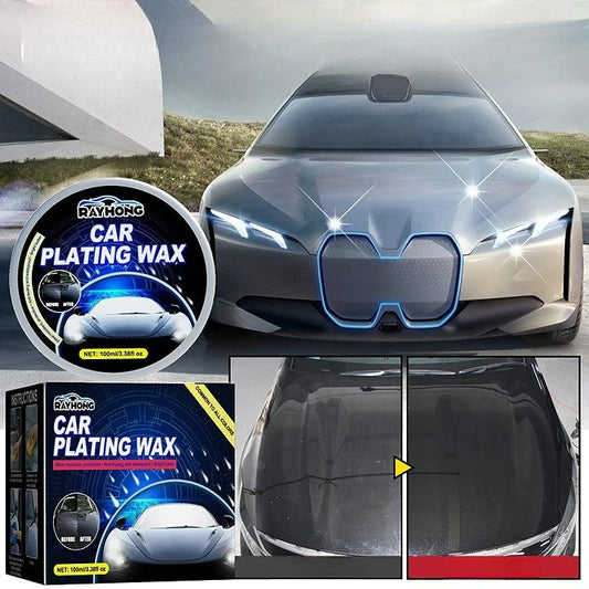 Cera para coche, limpiador sólido para el cuidado del coche.