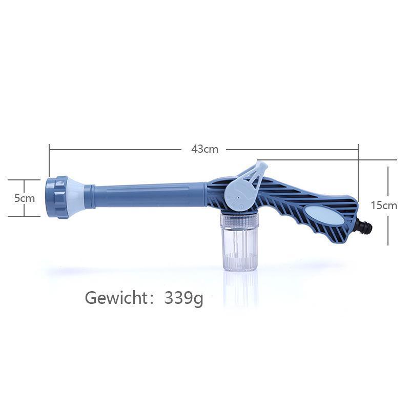 Gluschwein - Hochdruckdüse für Auto & Garten mit 8 verschiedene Bewässerungsformen
