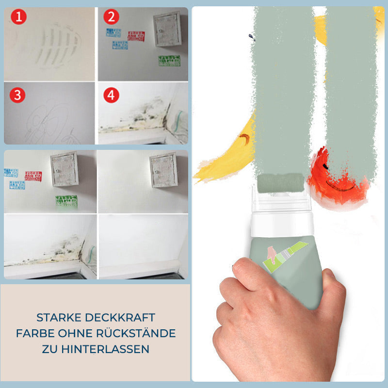 Gluschwein - Kleine rollende Latexfarbe für die Wand